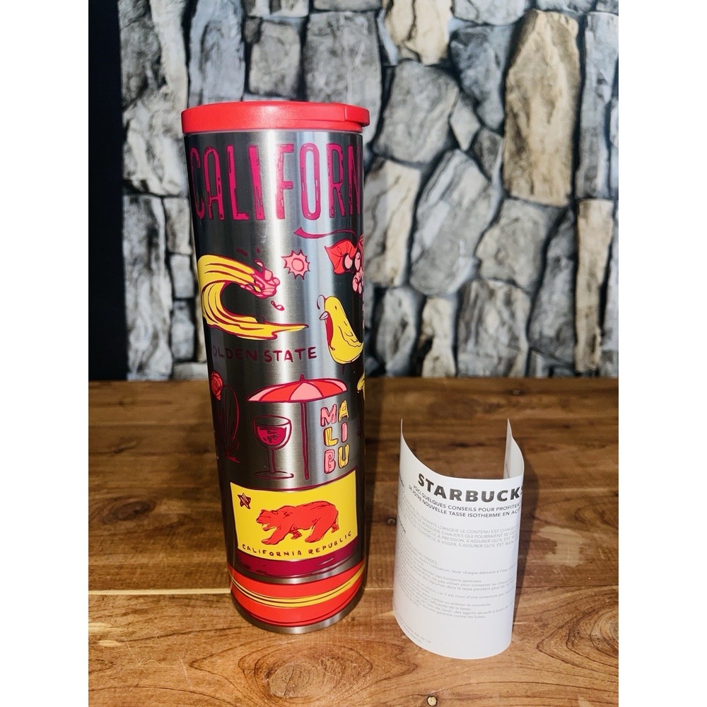 NEW Starbucks 2021 Been There State Series Tumbler Cup California 16 oz.